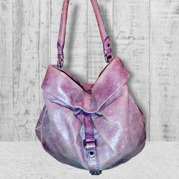 Marc Jacobs purple leather bag - Picture 2 of 2